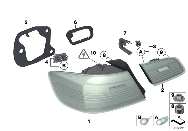 Piloto trasero izquierdo en tapa del maletero OEM 63217252779 para BMW Serie 3 E92 LCI 316i, 318i, 320d, 320d xDrive (03/2010-06/2013)… y más. Original BMW. - Image 9