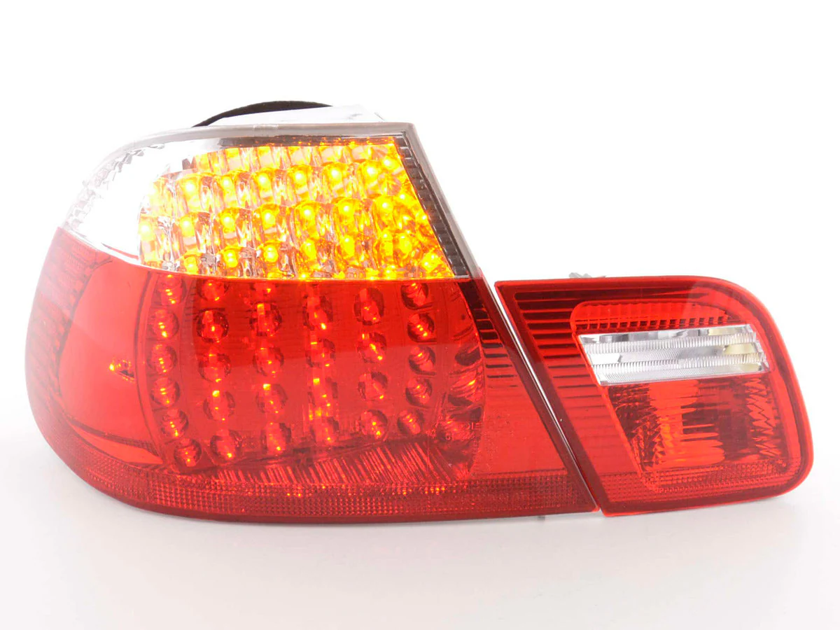 Pilotos traseros LED BMW Serie 3 Coupé E46 99-03 transparente / rojo - Image 4