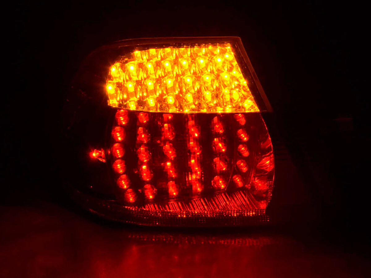 Pilotos traseros LED BMW Serie 3 Coupé E46 99-03 transparente / rojo - Image 5