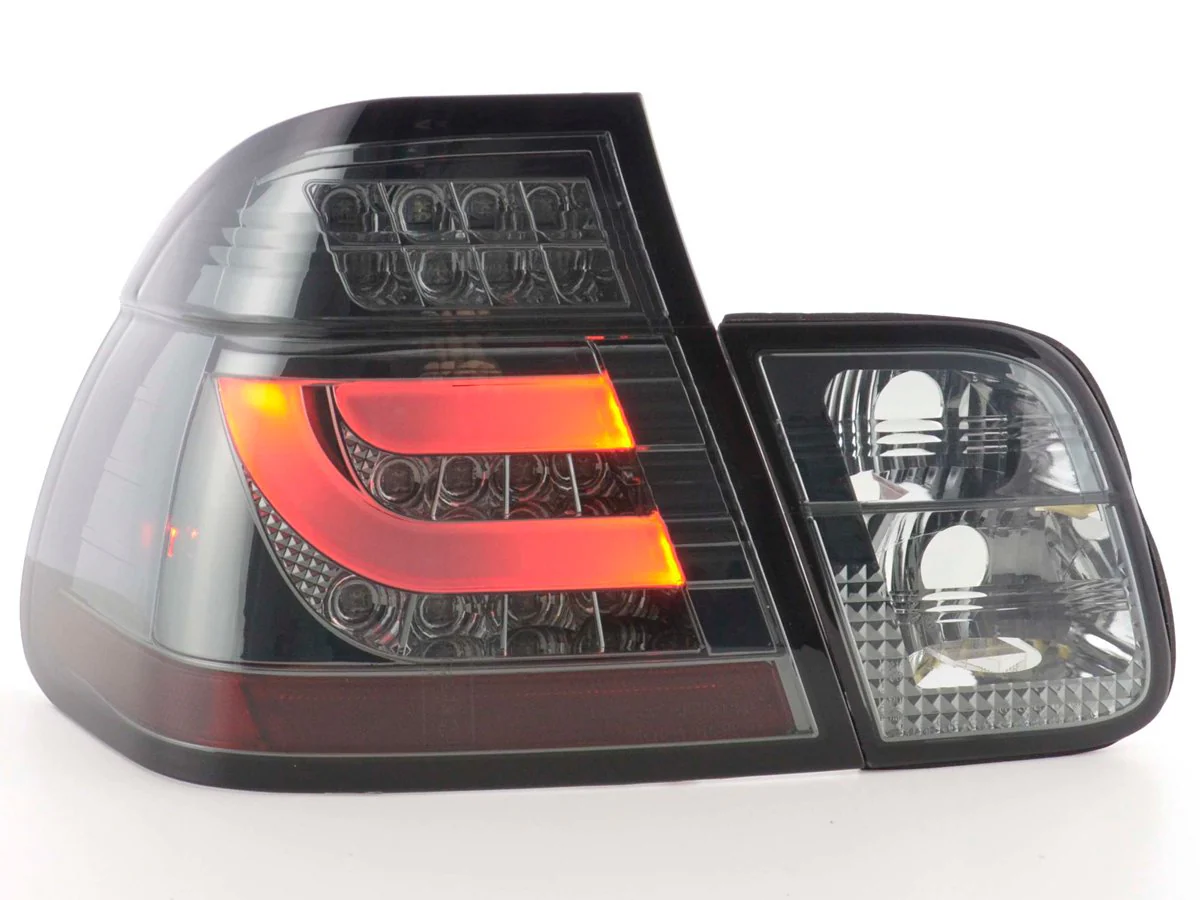 Pilotos traseros LED BMW Serie 3 E46 Berlina 98-01 negro