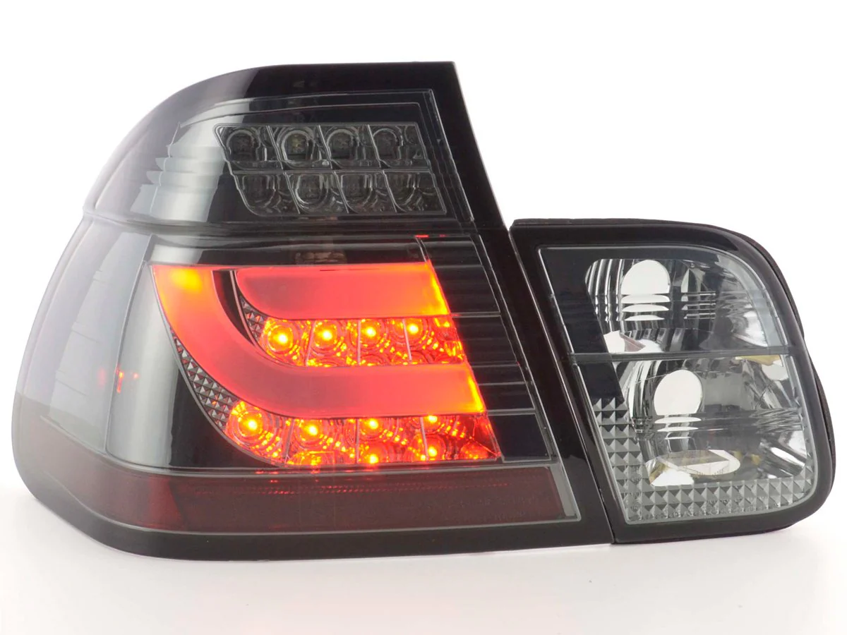Pilotos traseros LED BMW Serie 3 E46 Berlina 98-01 negro - Image 3