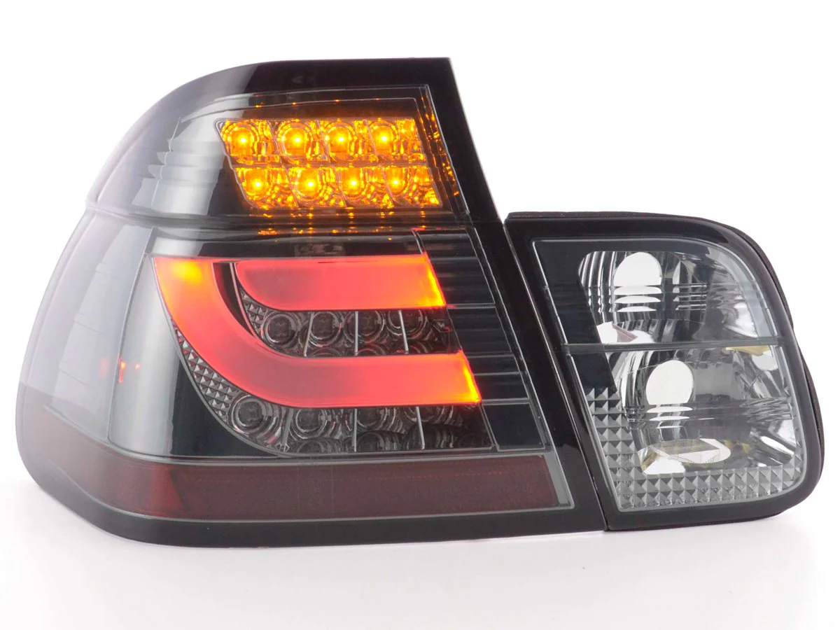 Pilotos traseros LED BMW Serie 3 E46 Berlina 98-01 negro - Image 4