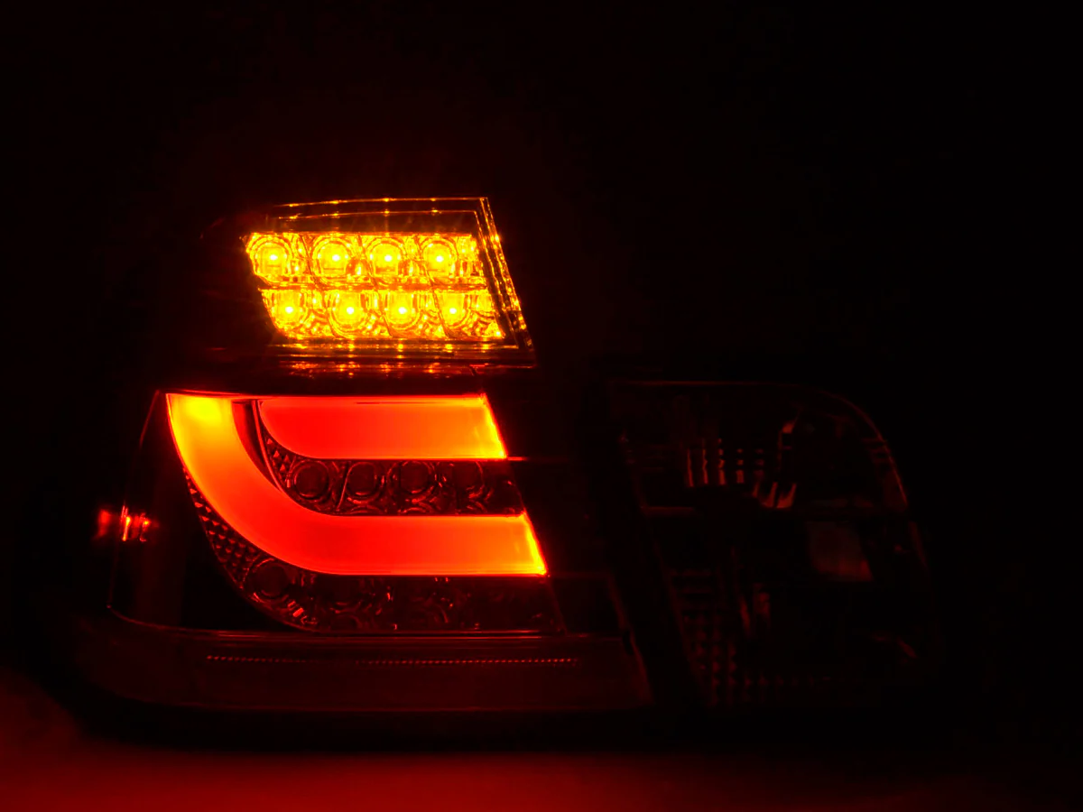 Pilotos traseros LED BMW Serie 3 E46 Berlina restyling 09/2001 a 2005 rojo/transparente - Image 4