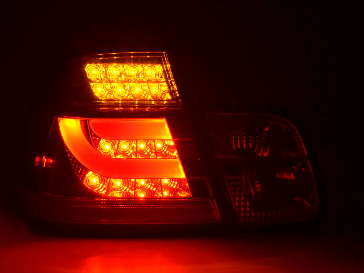 Pilotos traseros LED BMW Serie 3 E46 Berlina restyling 09/2001 a 2005 rojo/transparente - Image 5