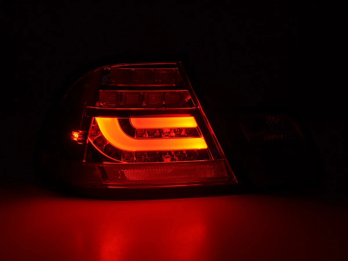Pilotos traseros LED BMW Serie 3 E46 Coupé 99-02 transparente/rojo - Image 3