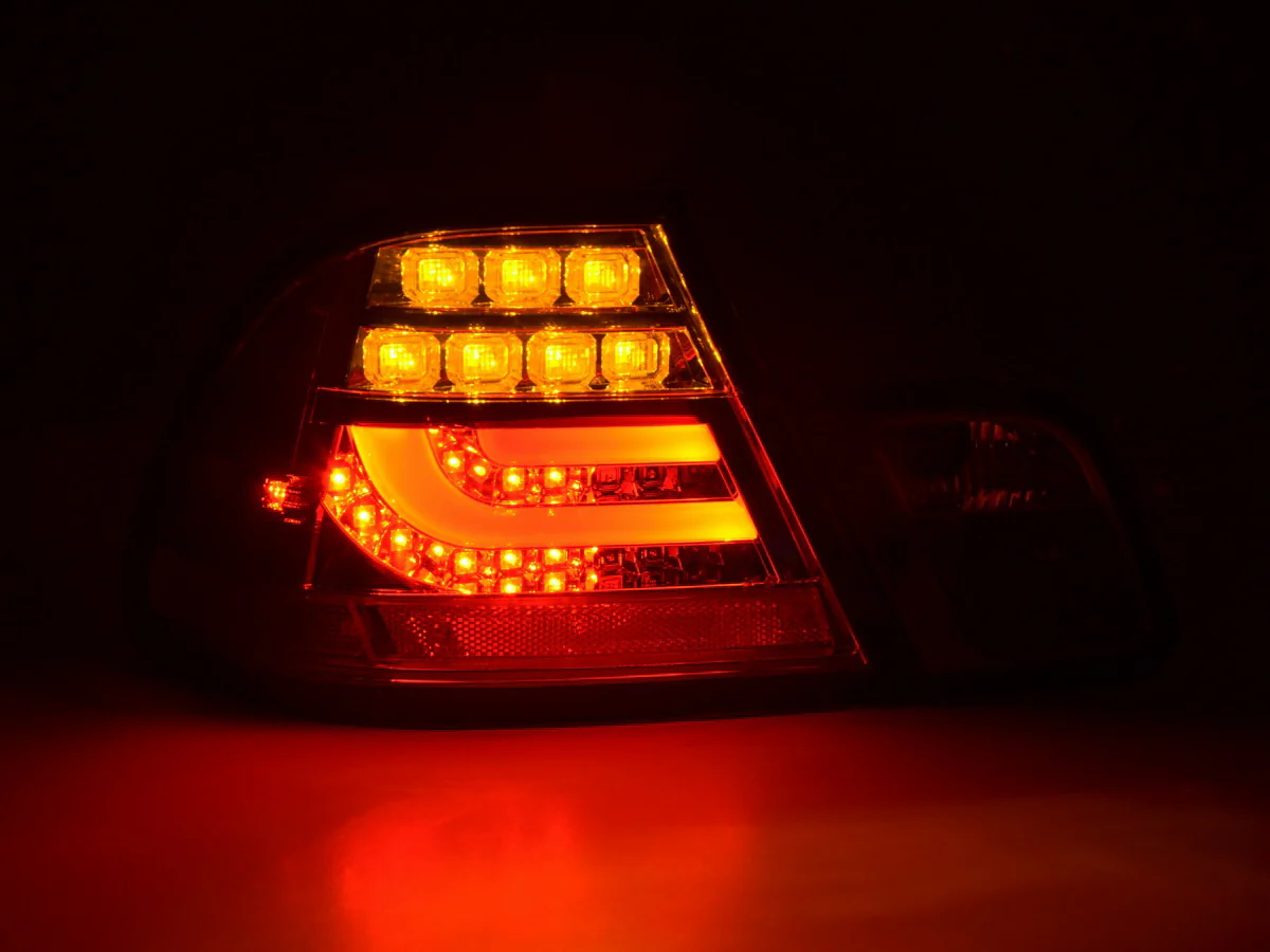 Pilotos traseros LED BMW Serie 3 E46 Coupé 99-02 transparente/rojo - Image 4
