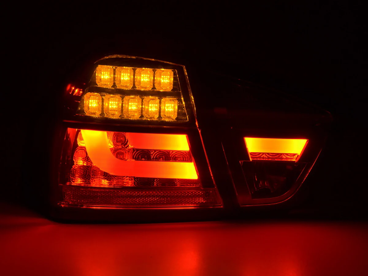 Pilotos traseros LED BMW Serie 3 E90 Berlina 05-08 rojo/negro - Image 4