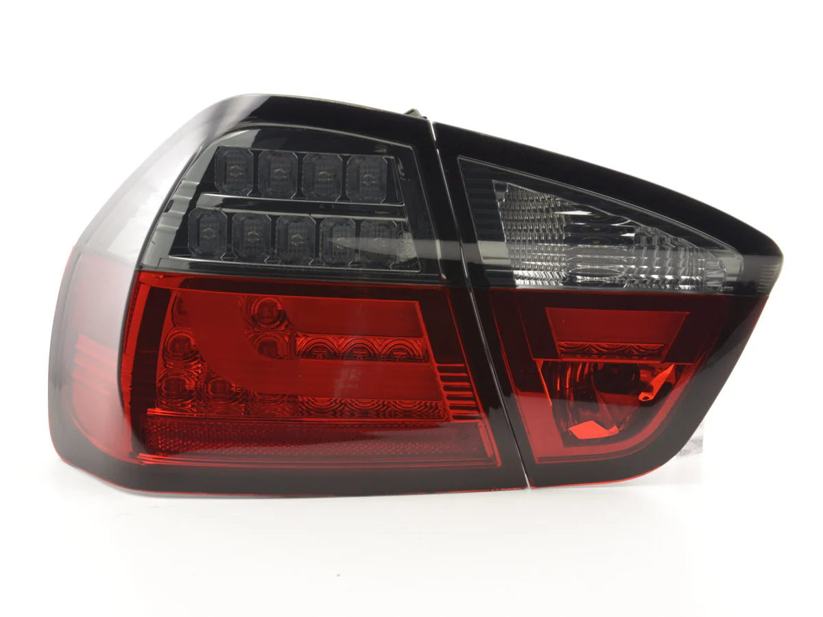 Pilotos traseros LED BMW Serie 3 E90 Berlina 05-08 rojo/negro - Image 6