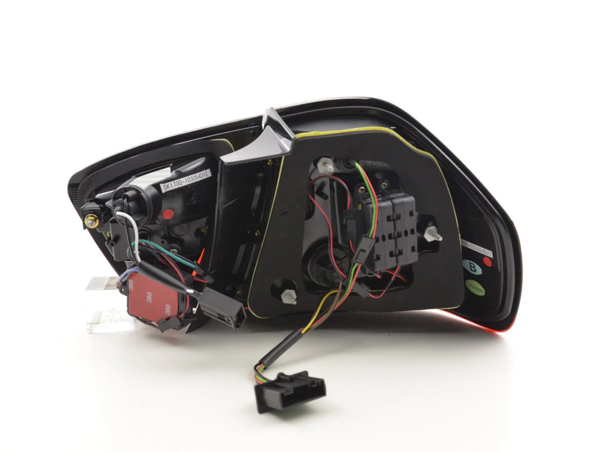 Pilotos traseros LED BMW Serie 3 E90 Berlina 05-08 rojo/negro - Image 7