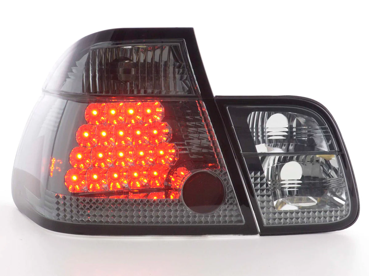 Pilotos traseros LED BMW Serie 3 Berlina E46 01-05 negro