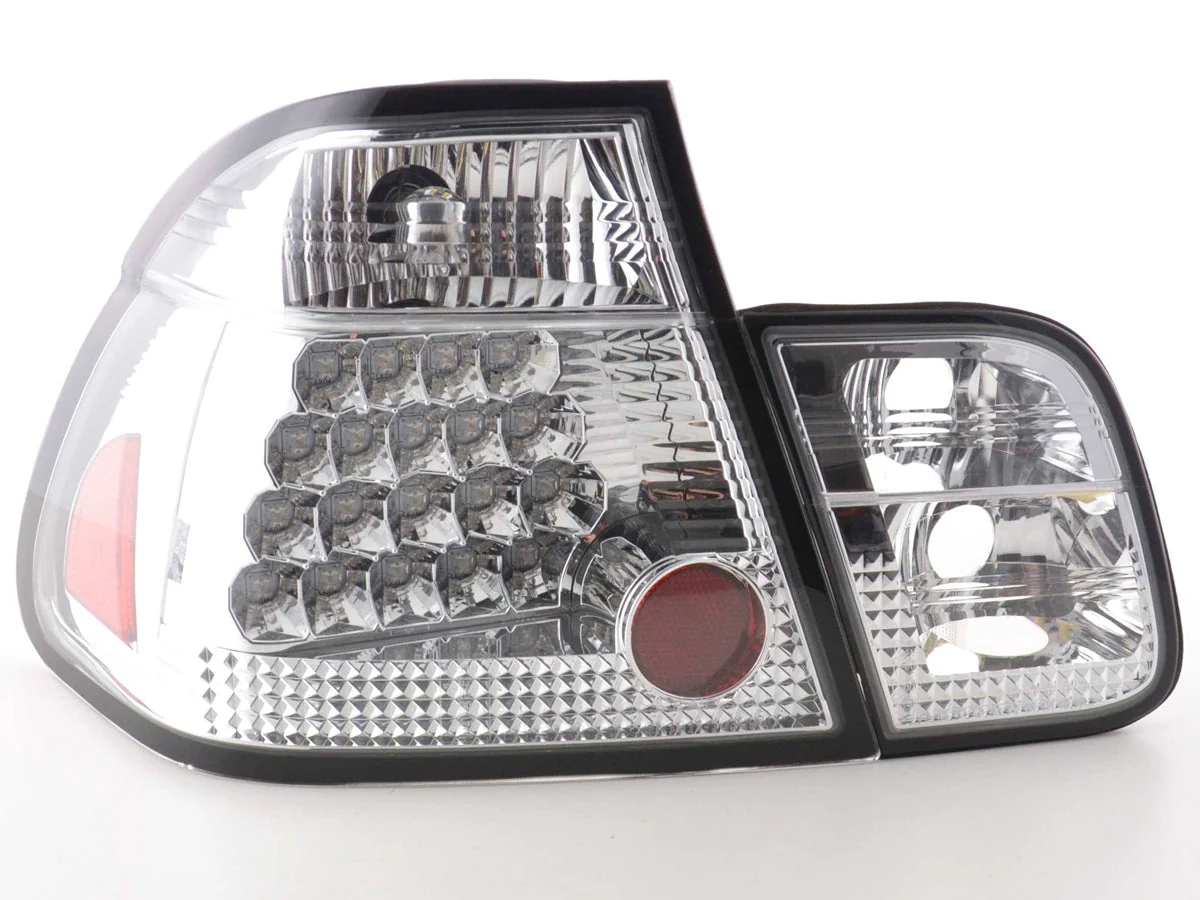 Pilotos traseros LED BMW Serie 3 Berlina E46 98-01 cromo - Image 5