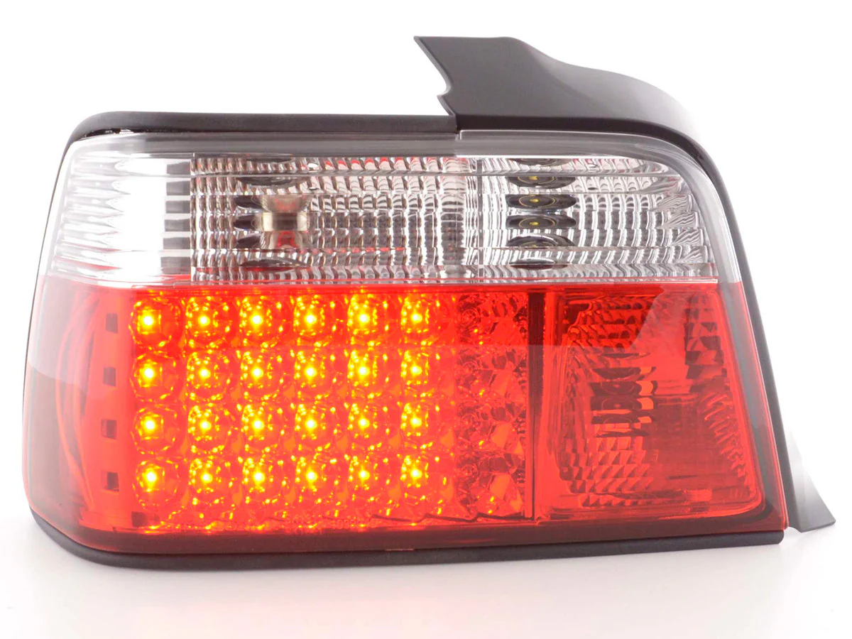 Pilotos traseros LED BMW Serie 3 Berlina E36 91-98 rojo / blanco