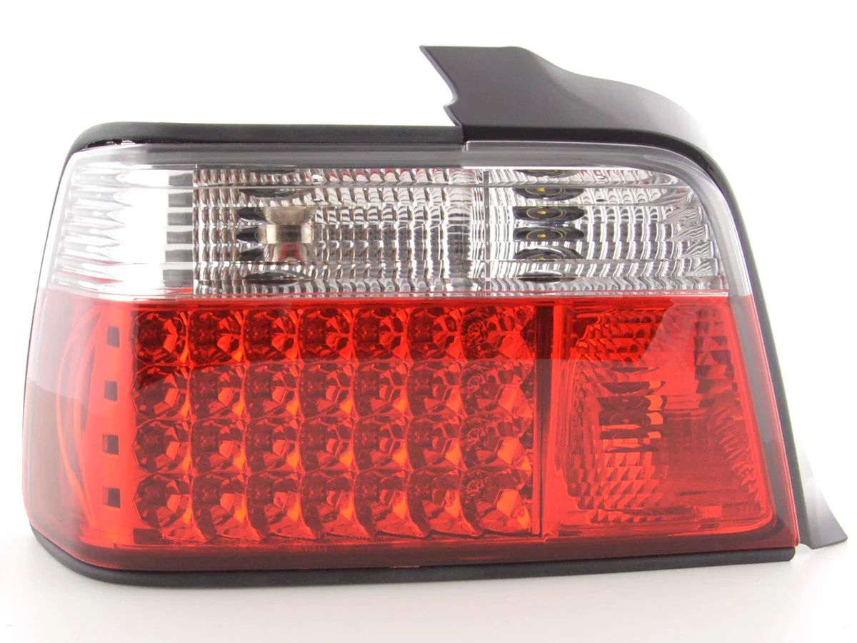 Pilotos traseros LED BMW Serie 3 Berlina E36 91-98 rojo / blanco - Image 6
