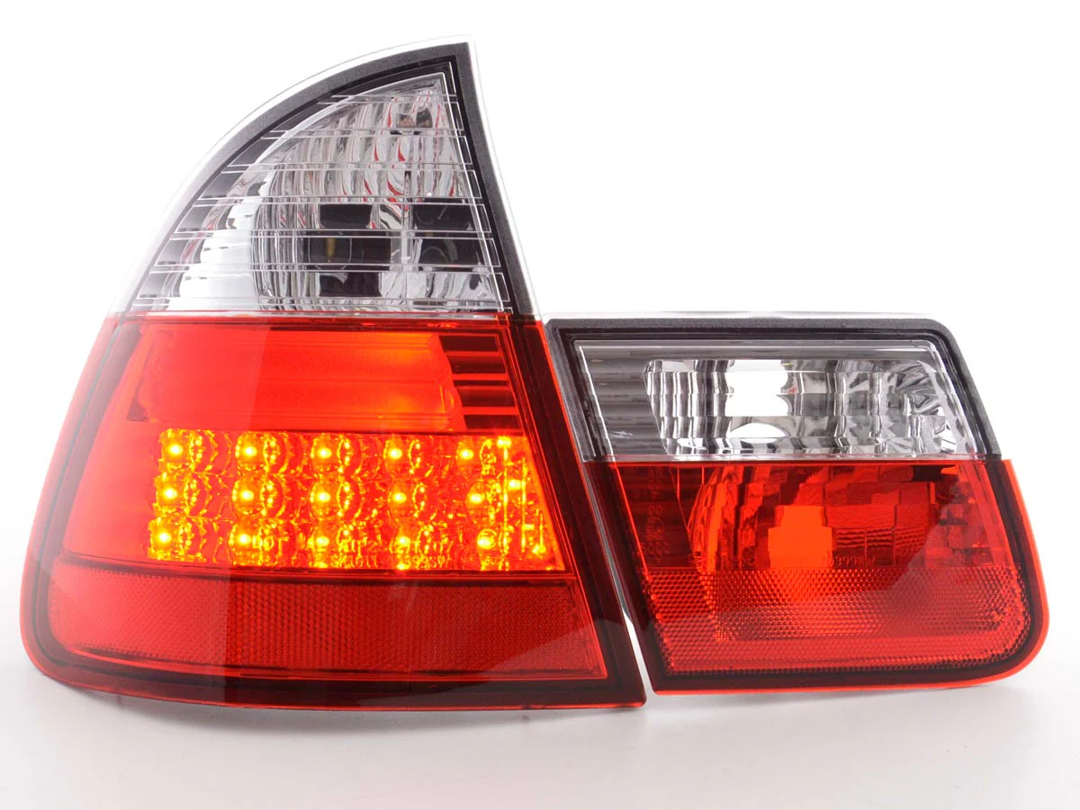 Pilotos traseros LED BMW Serie 3 Touring E46 98-05 transparente/rojo - Image 2