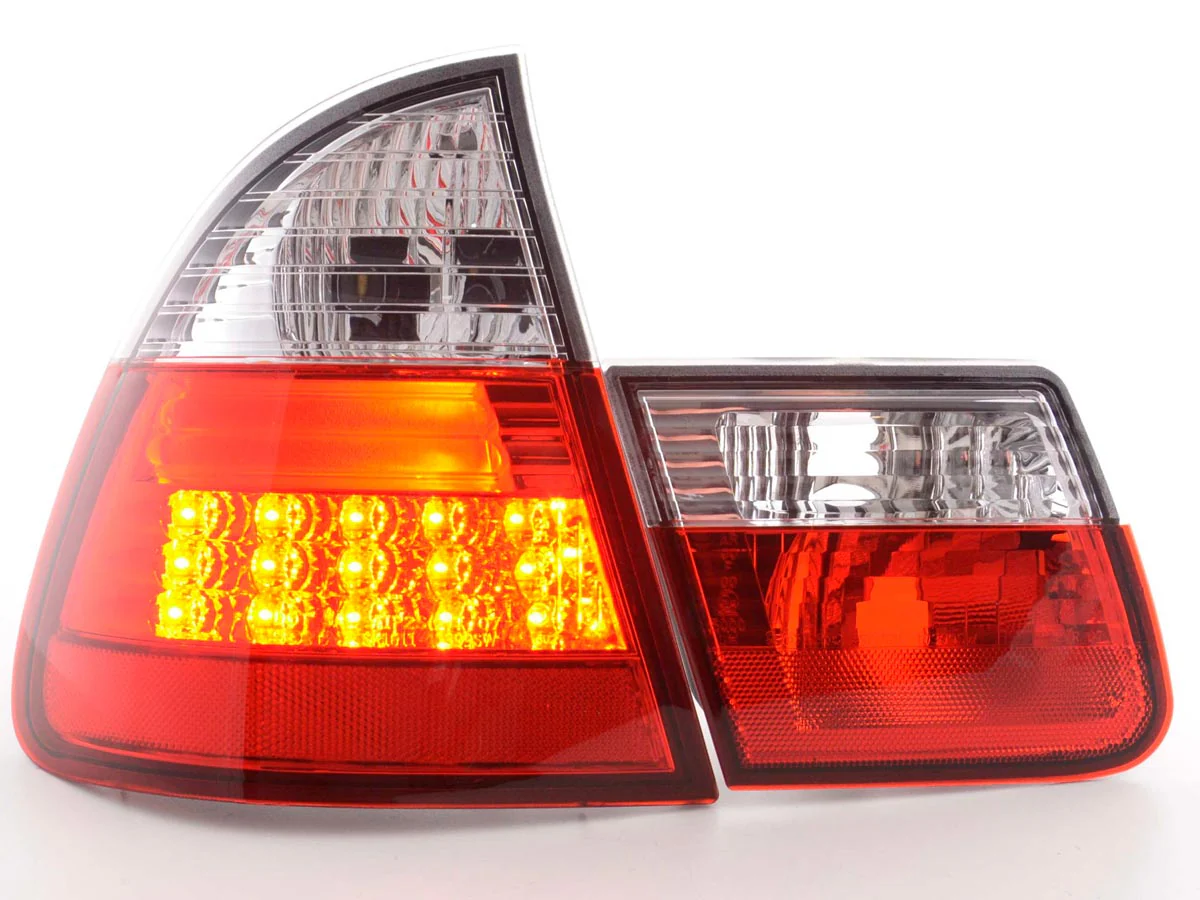 Pilotos traseros LED BMW Serie 3 Touring E46 98-05 transparente/rojo - Image 3