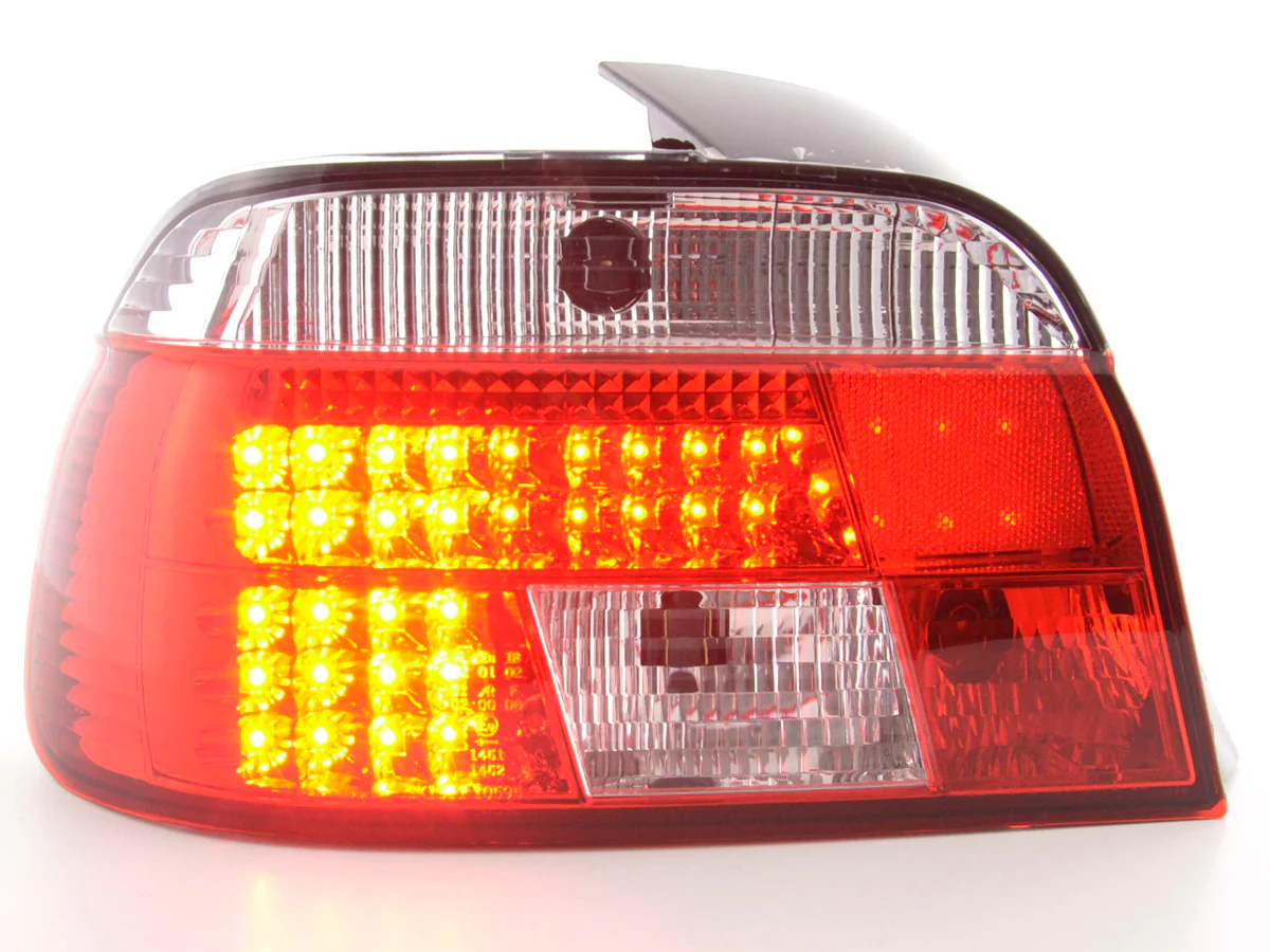 Pilotos traseros LED BMW Serie 5 Berlina E39 95-00 transparente/rojo - Image 2