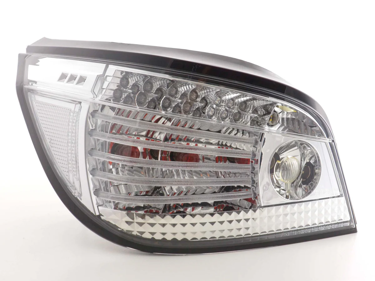 Pilotos traseros LED BMW Serie 5 Berlina Tipo E60 04-07 Cromados - Image 5