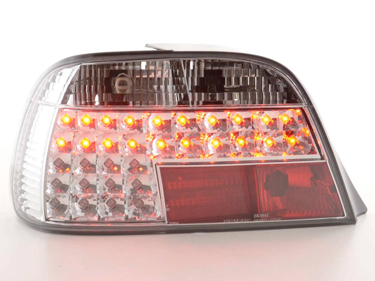 Pilotos traseros LED BMW serie 7 E38 95-02 cromo