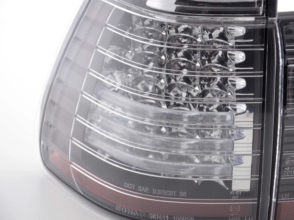 Pilotos traseros LED BMW X5 E53 98-02 negro - Image 6