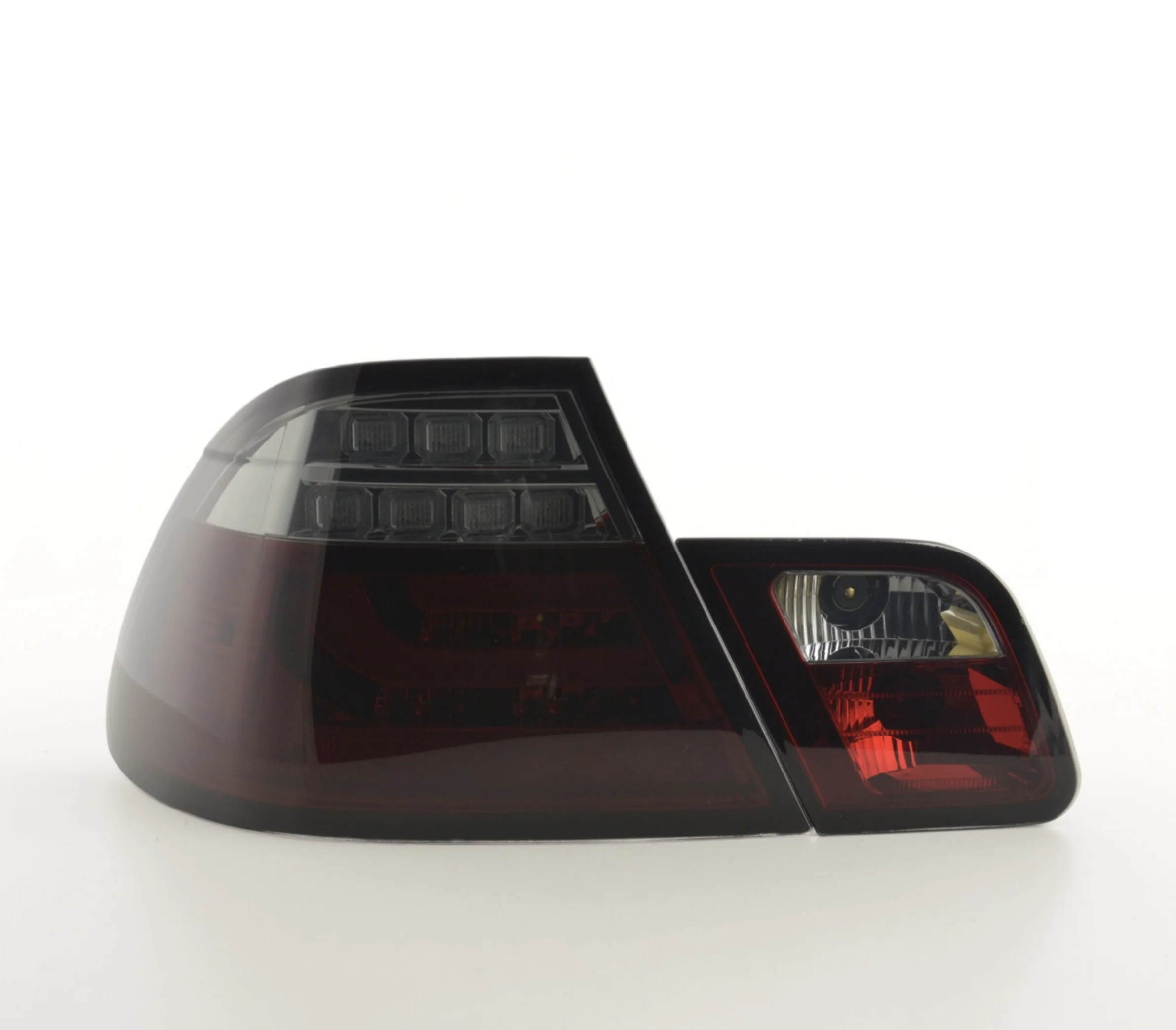Pilotos traseros LED BMW Serie 3 E46 Coupe 03-07 rojo / negro - Image 6