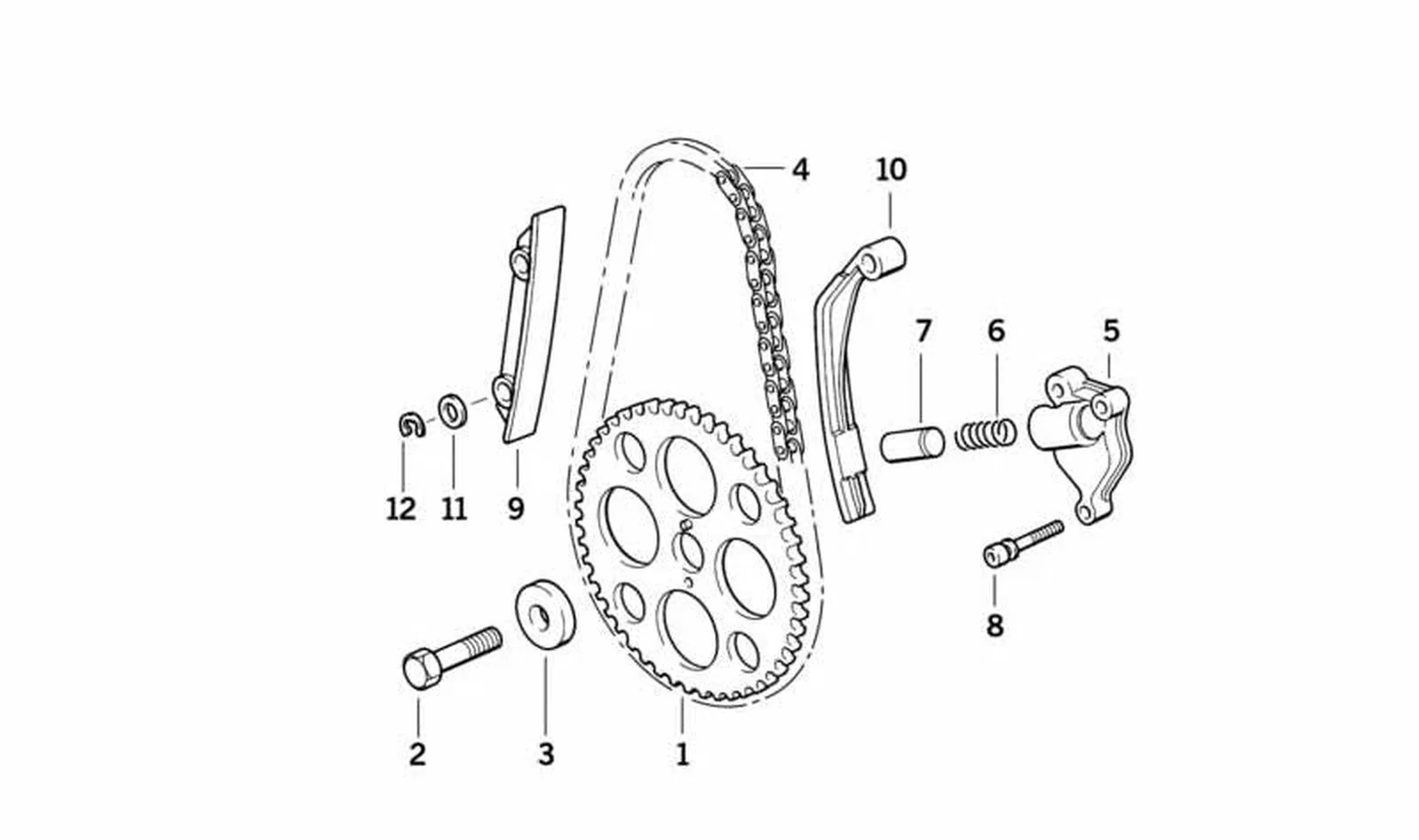 Pistón OEM 11311340592 para motos BMW R1100GS, R1100R, R1100RT, R850C, R1150GS y más. Original BMW Motorrad.
