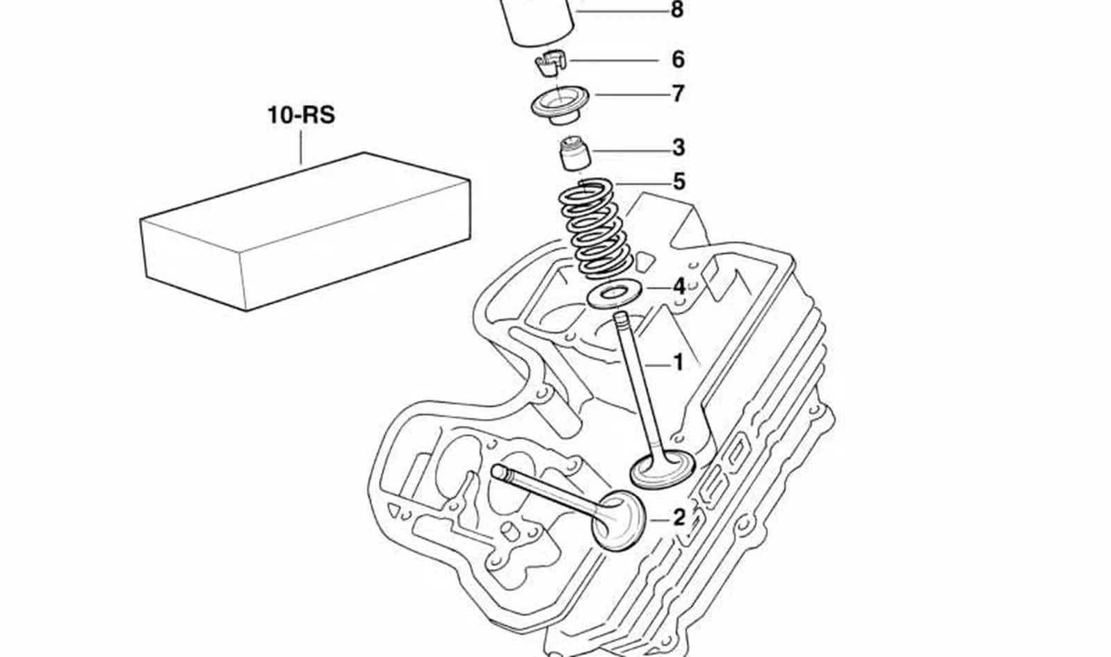 Plaquita de ajuste OEM 11321460156 para motos BMW F 650, F 650 GS, K 75, K 75 RT... y más. Original BMW Motorrad.