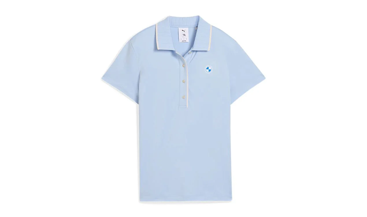 Polo Cloudspun Bridges azul claro para BMW, talla XS a XL. Válido para BMW. Original BMW.