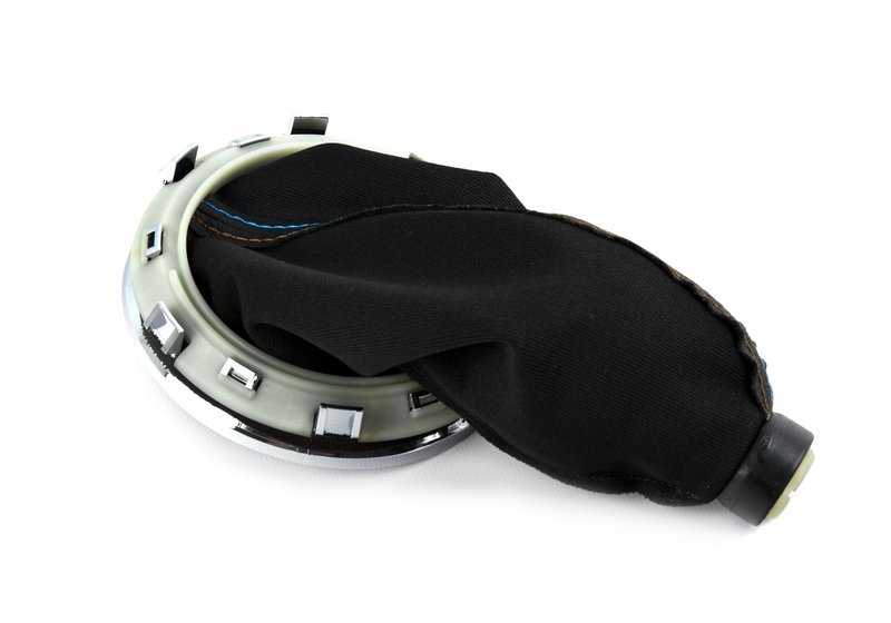 Pomo de cambio de marchas de cuero OEM 25117631031 para MINI R56 LCI (03/2009-11/2013). Original MINI. - Image 2