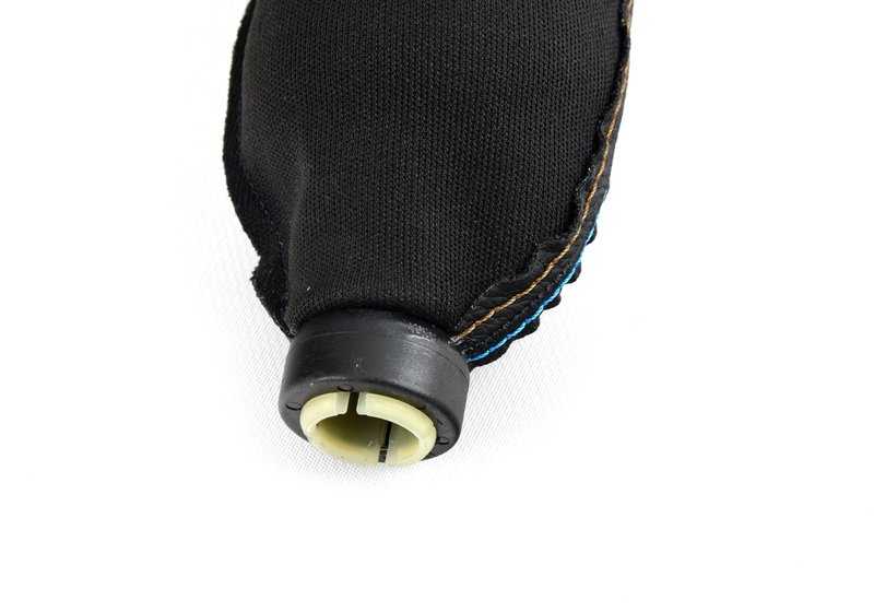 Pomo de cambio de marchas de cuero OEM 25117631031 para MINI R56 LCI (03/2009-11/2013). Original MINI. - Image 3