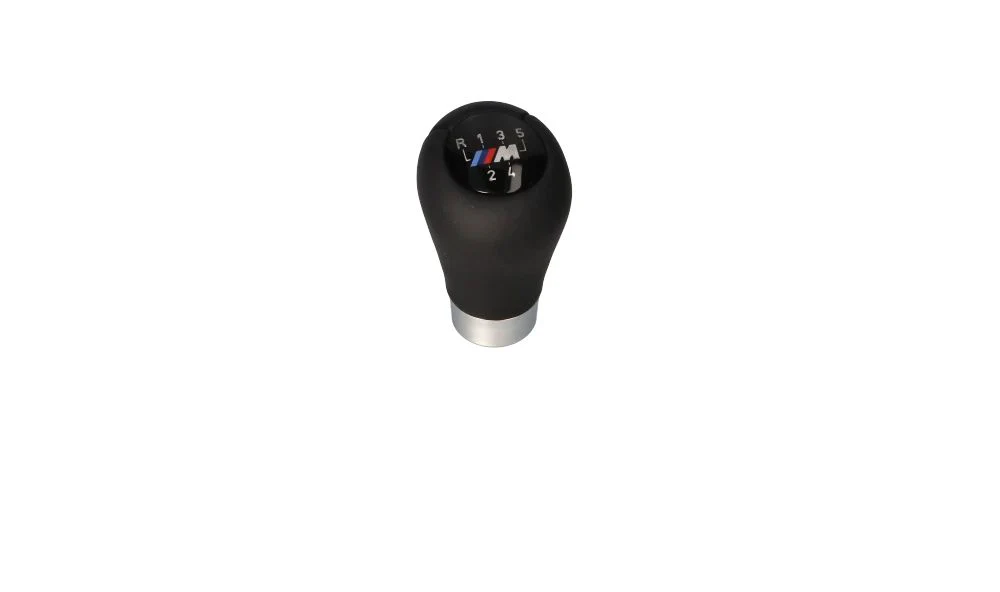 Pomo de cambio de marchas en cuero con placa M/5 velocidades OEM 25117896031 para BMW Serie 3 E46. Original BMW. - Image 15