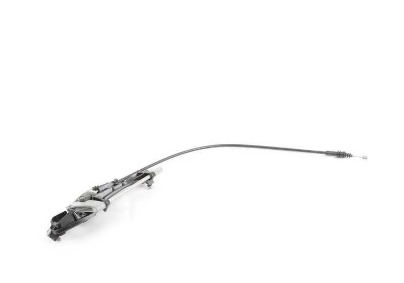 Portador de empuñadura exterior puerta delantera derecha OEM 51217048282 para BMW E46 316Ci, 316ti, 318ti... y más. Original BMW.