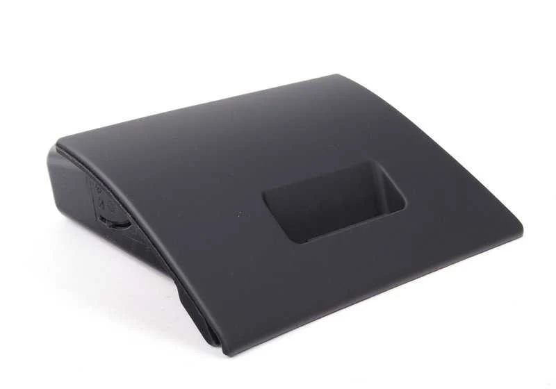 Portaobjetos abatible negro OEM 51458226569 para BMW Serie 3 E46 (1998-2006). Original BMW.
