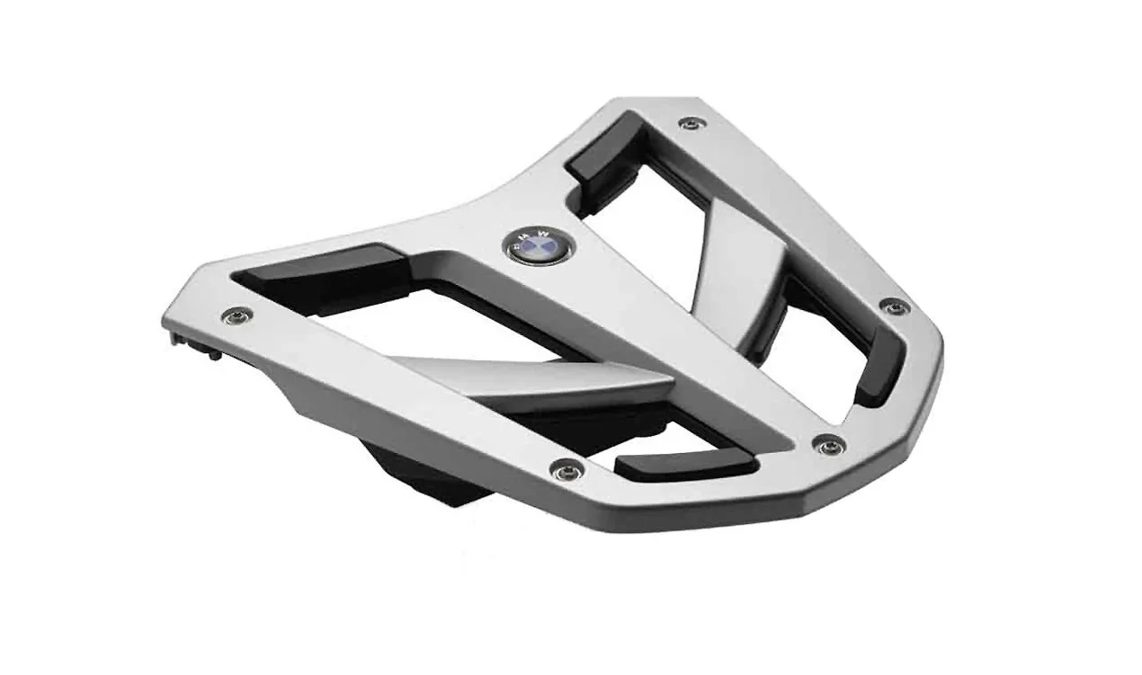Puente portaequipajes trasero OEM 77448564067 para motos BMW C Evolution, C 600 Sport, C 650 Sport. Original BMW Motorrad.