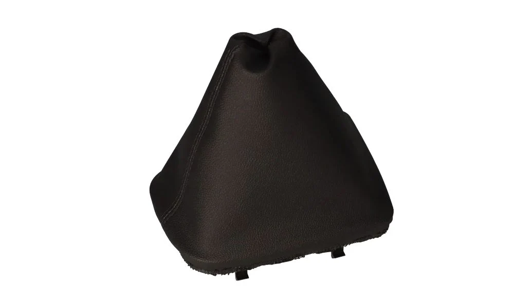 Recubrimiento de palanca de mando cuero negro OEM 25111434098 para BMW Serie 3 E46 (1998-2006). Original BMW. - Image 5