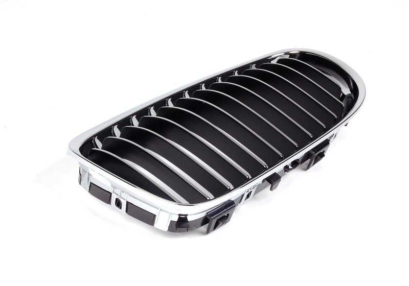 Rejilla de adorno izquierda OEM 51137201969 para BMW E90, E91 (2007-2012). Original BMW.