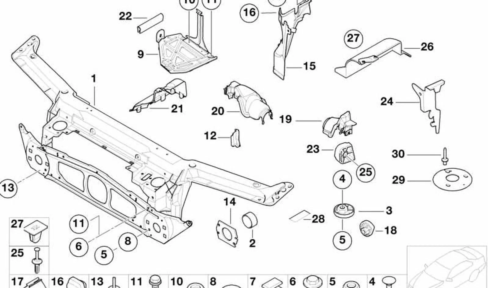 Remache OEM 07129948781 para motos BMW K1, K100, K1100, K75, C1 y más. Original BMW Motorrad. - Image 3