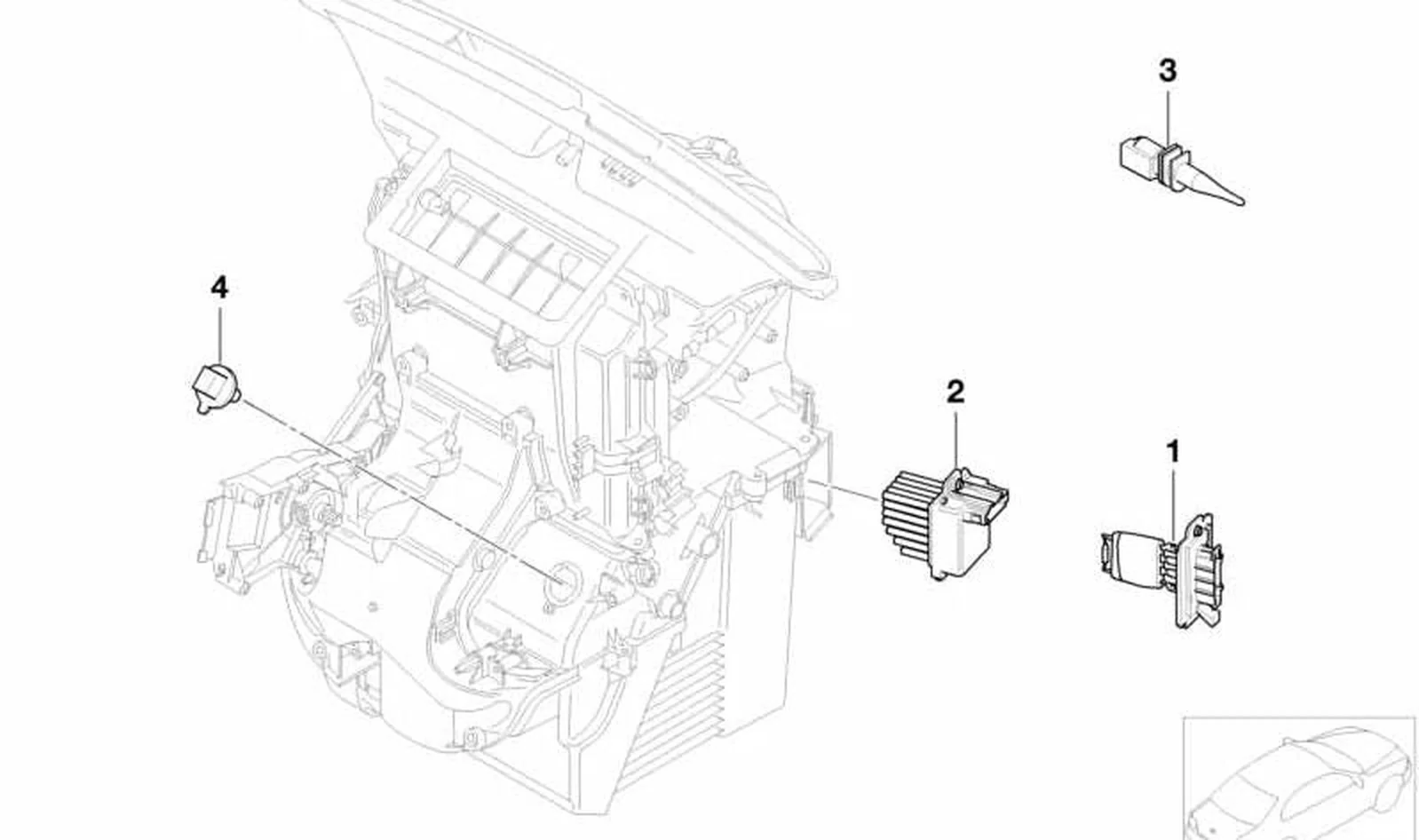 Resistencia del soplador OEM 64111499122 para MINI R50, R52, R53. Original MINI. - Image 4