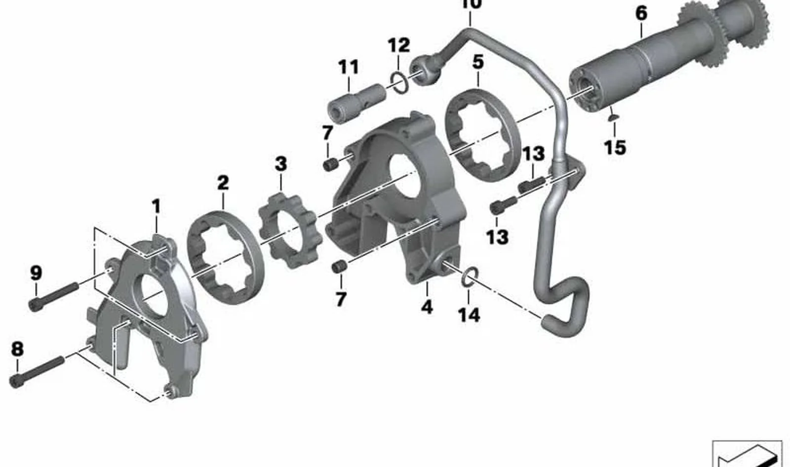 Rotor exterior OEM 11411340137 para motos BMW R 1200 GS, R 1200 RT, R nineT, R 1150 GS... y más. Original BMW Motorrad.