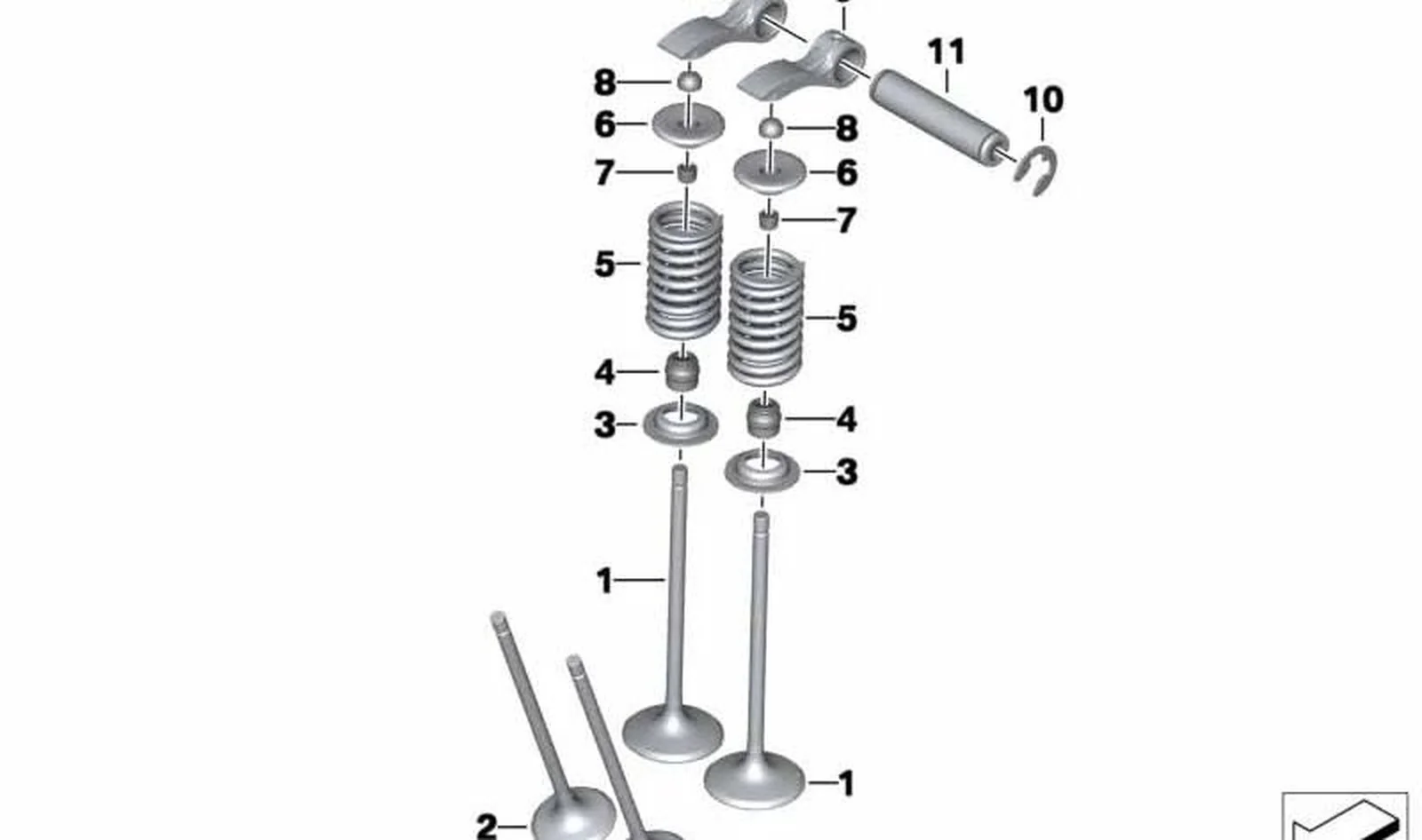 Semiesfera OEM 11347721172 para motos BMW R1200GS, R1200RT, F800GS, R nineT... y más. Original BMW Motorrad.