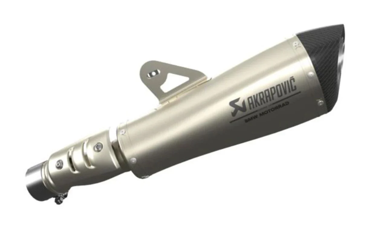 Silenciador deportivo OEM 77115A76274 para motos BMW R nineT, R nineT A2, R 12 G/S, R 12. Original BMW Motorrad.
