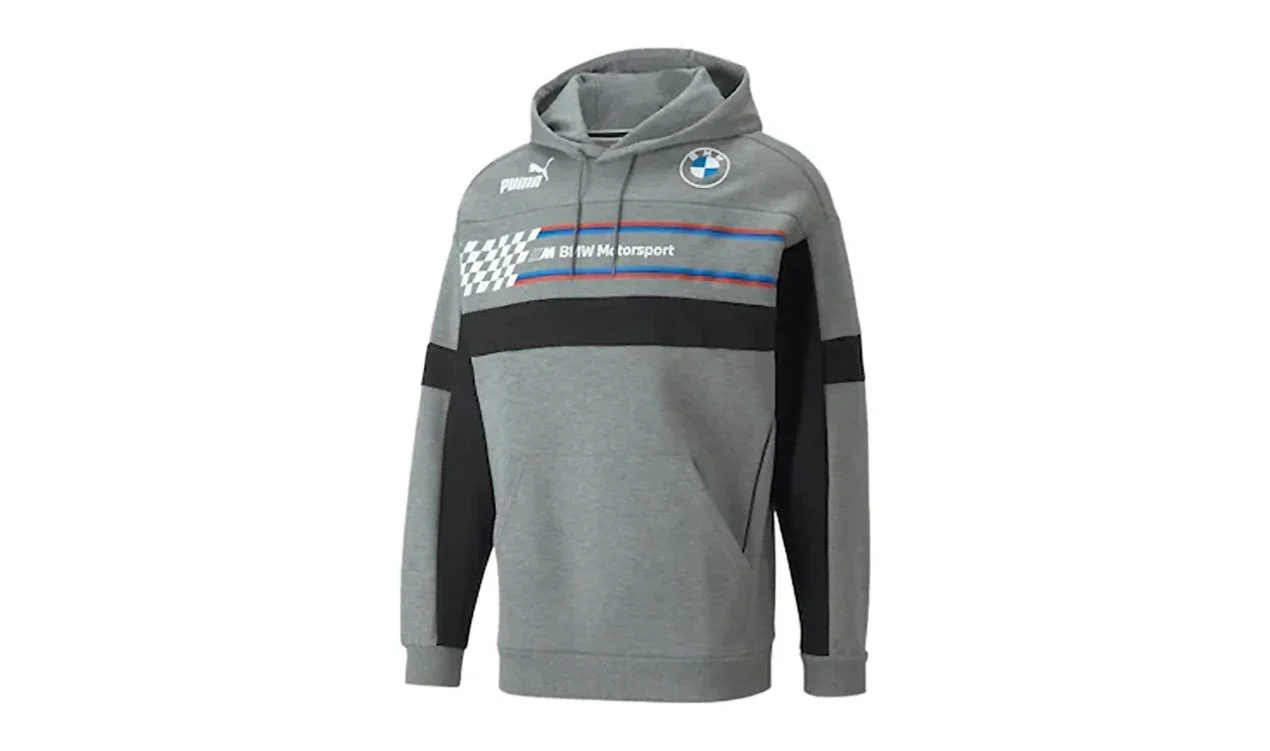 Sudadera con capucha M Motorsport talla M gris para BMW. Original BMW.