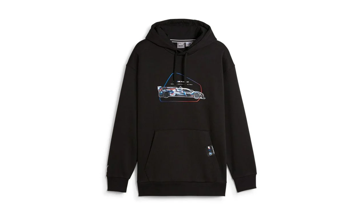 Sudadera con capucha MMS Car Graphic talla XXL OEM 62415601XXL para BMW. Original PUMA.