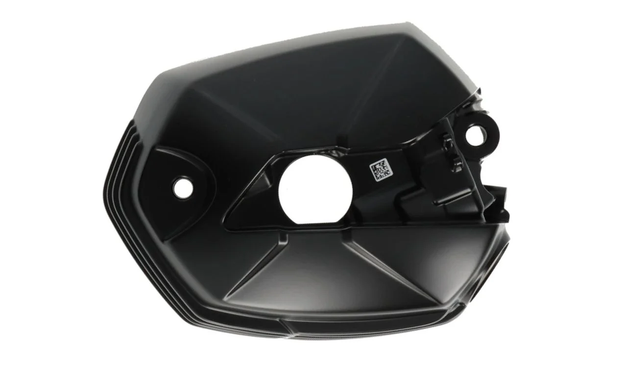 Tapa de culata izquierda negra OEM 77129457227 para motos BMW R nineT, R nineT Pure, R nineT Pure A2, R nineT Scrambler, R nineT Urban G/S. Original BMW Motorrad.