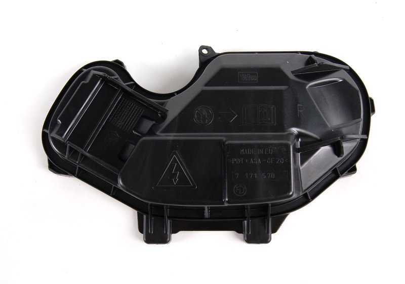 Tapa de faro derecho OEM 63127171570 para BMW E81, E87, E87 LCI, E82, E88. Original BMW.
