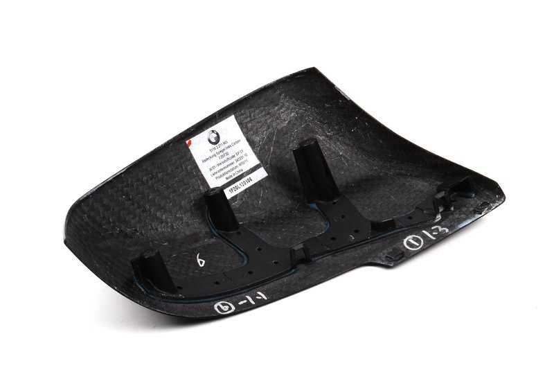 Tapa de retrovisor exterior M Performance carbono izquierdo OEM 51162211905 para BMW Serie 1 F20, F21; Serie 2 F22, F23; Serie 3 F30, F31; Serie 4 F32, F33; X1 E84... y más. Original BMW. - Image 6