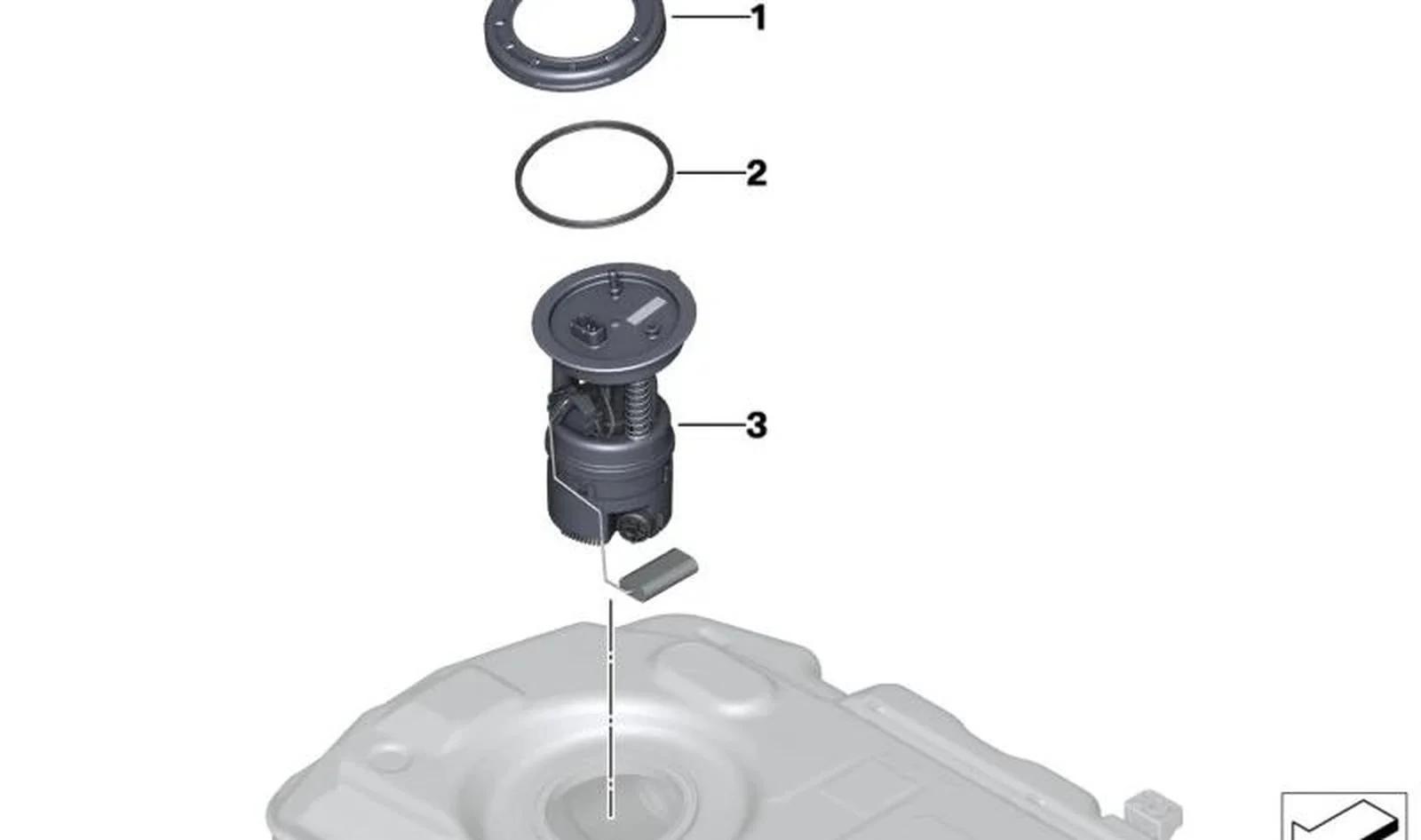 Tapón con rosca OEM 16116763852 para BMW E81, E87, E90, E92, X1 E84, MINI Countryman R60, Paceman R61... y más. Original BMW y MINI.