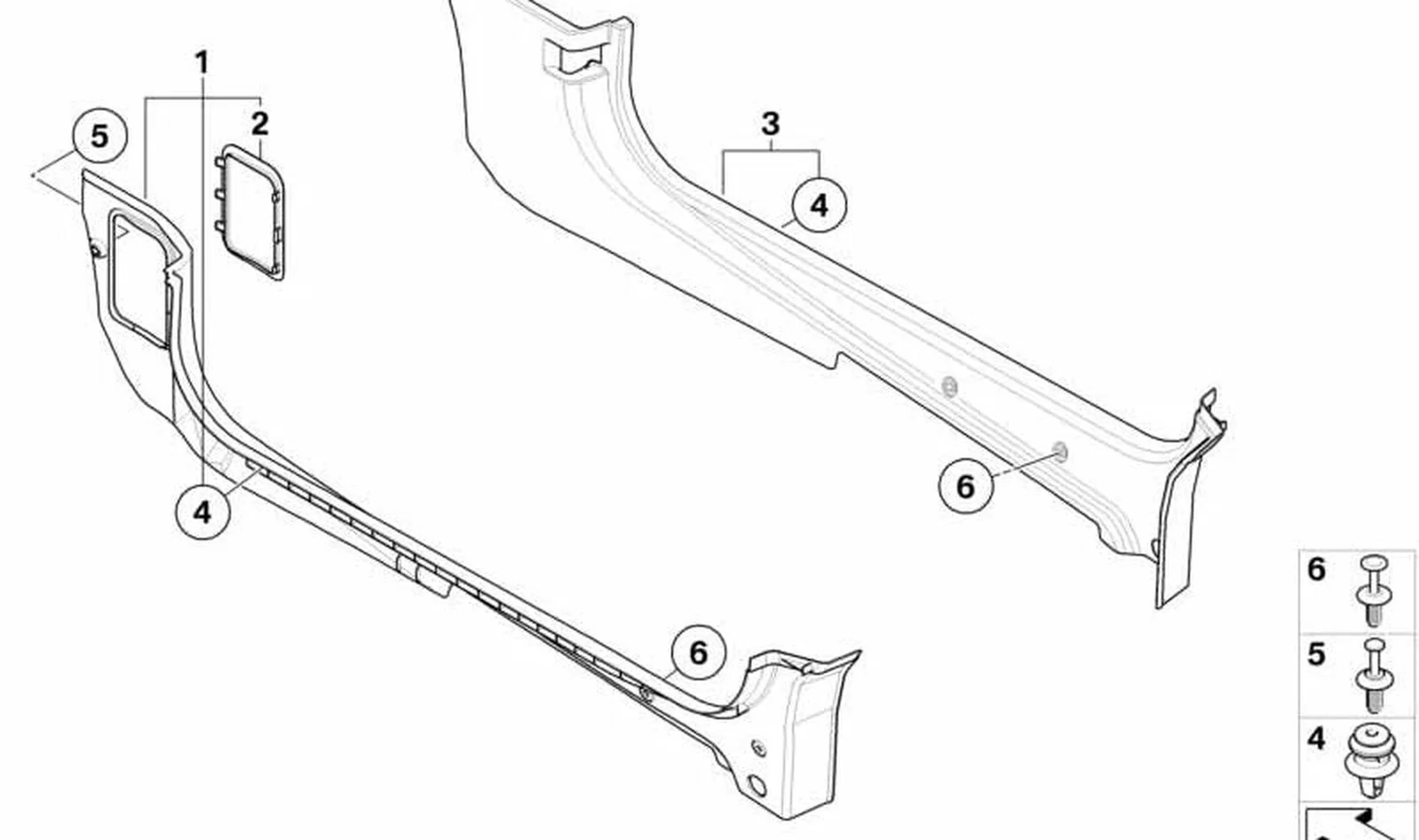 Tapón de fijación OEM 07147152689 para MINI Cooper R52, R53... y más. Original MINI. - Image 4