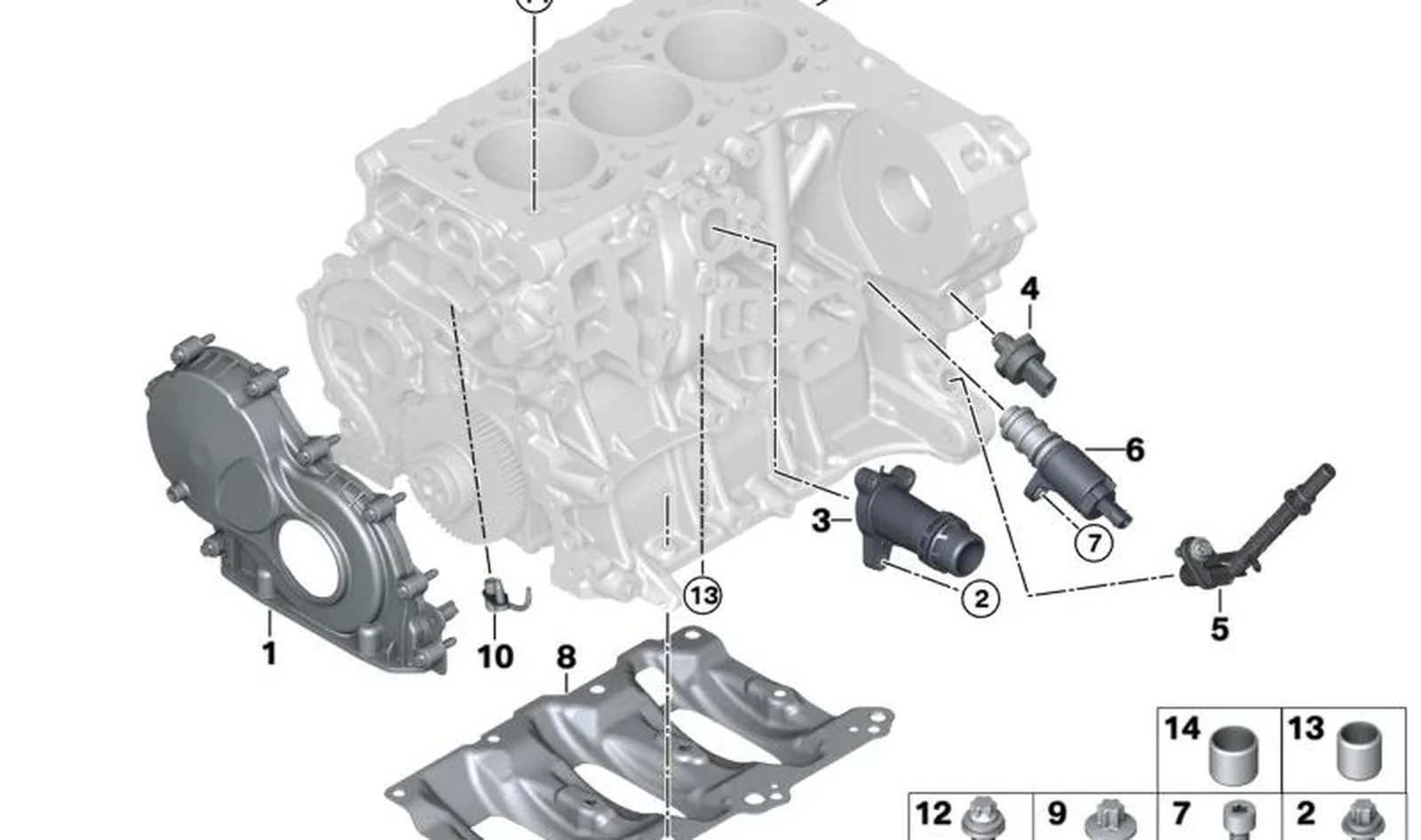 Tobera de inyección de aceite OEM 11428576334 para MINI F56, F55, Clubman F54, Cabrio F57, Countryman F60... y más. Original MINI.