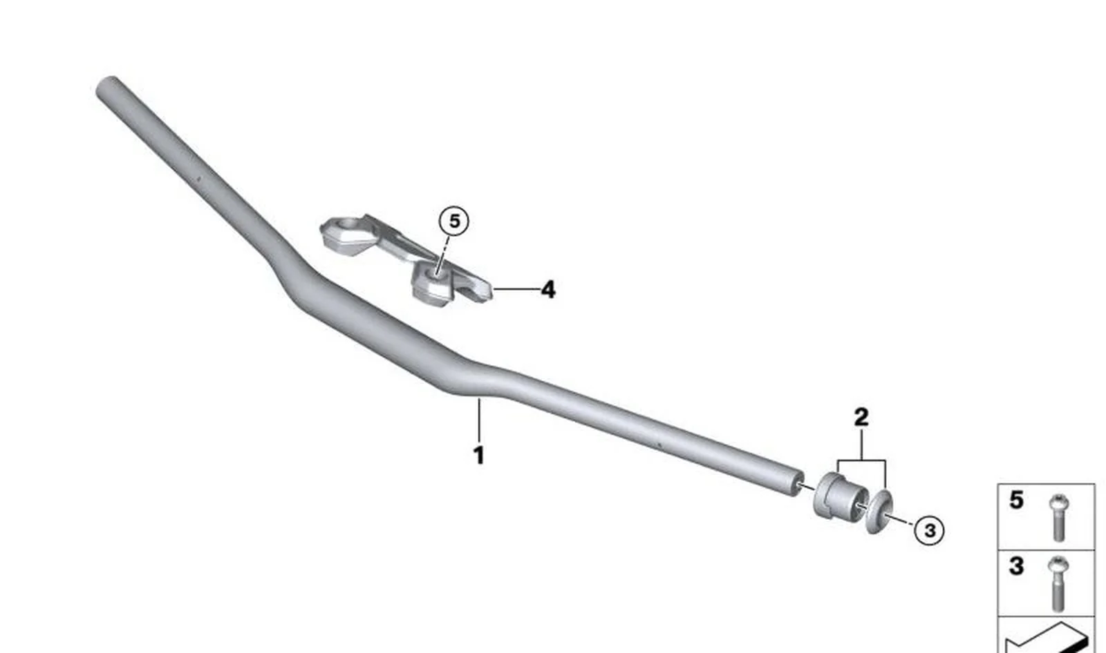 Tornillo cilÃndrico OEM 07129909870 para motos BMW S 1000 R, S 1000 XR, F 750 GS, F 850 GS... y más. Original BMW Motorrad.
