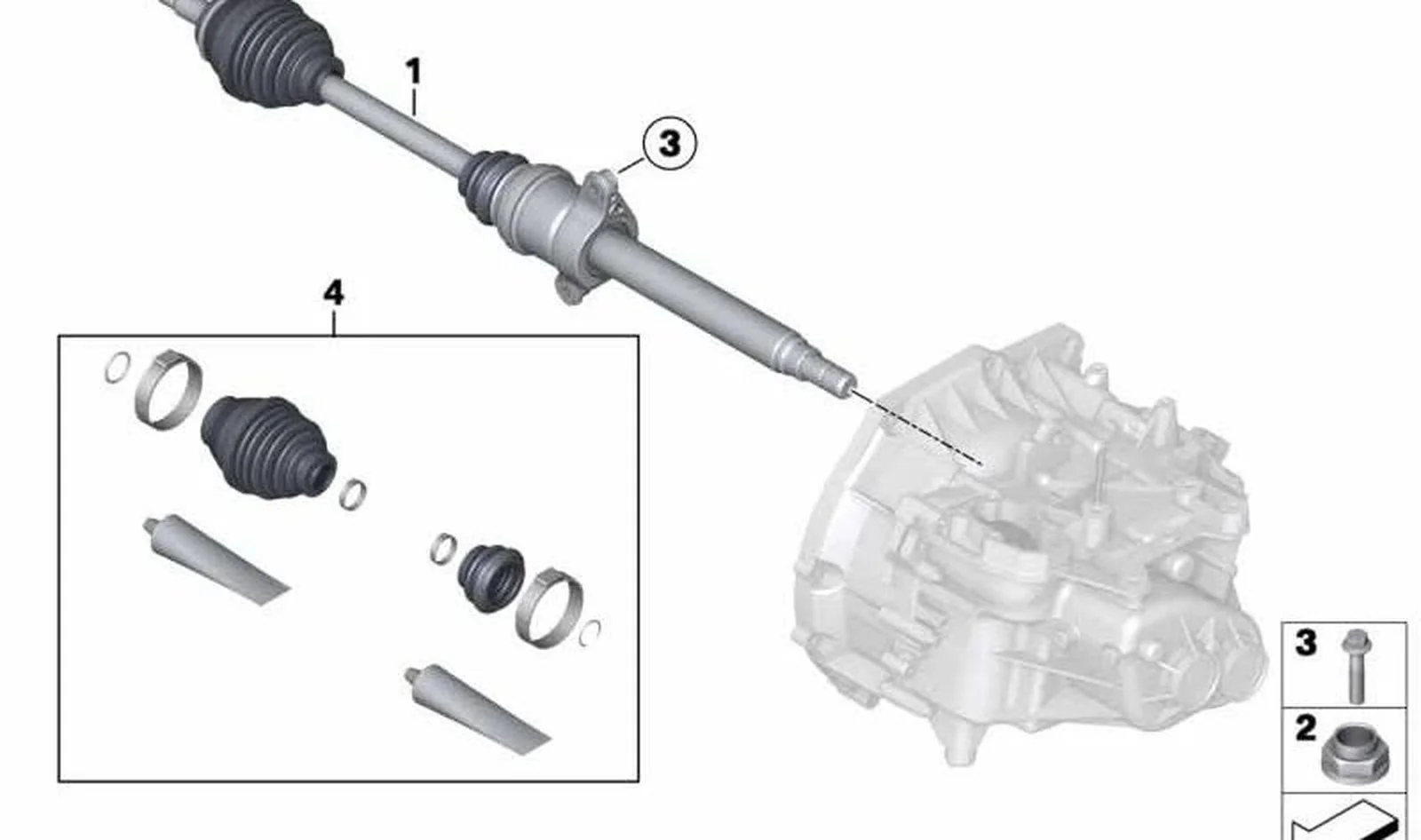 Tornillo de cabeza plana OEM 07119907361 para MINI R56 LCI, Clubman R55 LCI, Cabrio R57 LCI, Coupé R58, Roadster R59. Original MINI.